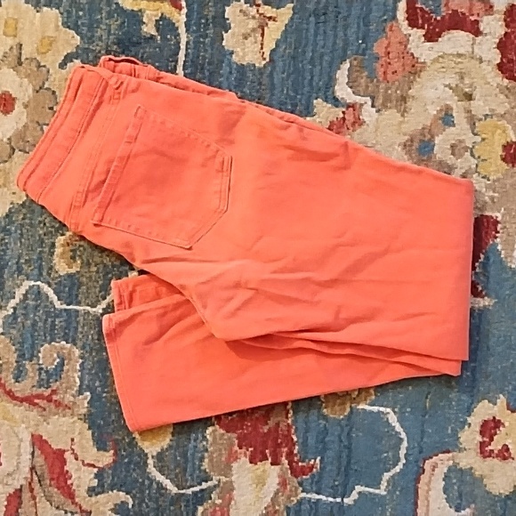 Gap Premium Denim Orange Skinny Jeans, Size 10 - Picture 10 of 10